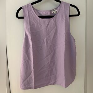 J Crew Sleeveless button-back Top